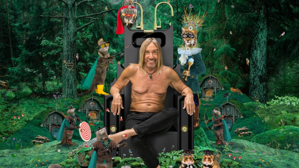 Iggy Pop fronts Schock sustainable sink campaign