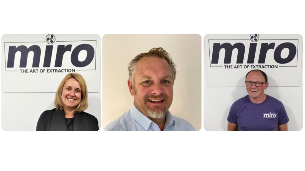 Miro makes trio of appointments 
