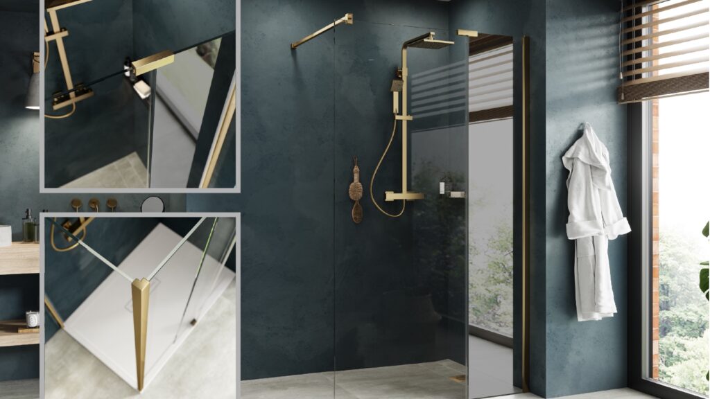 Kudos | Showering design features